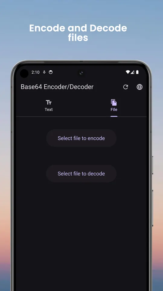 Base64 Encoder Decoder screenshot 4