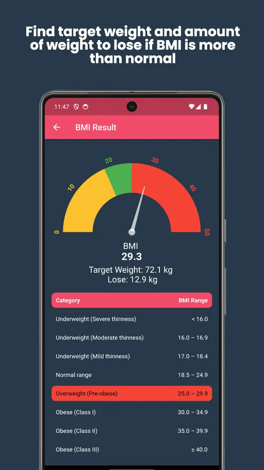 BMI Calculator screenshot 3