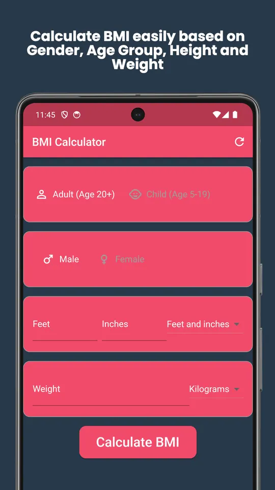 BMI Calculator screenshot 4