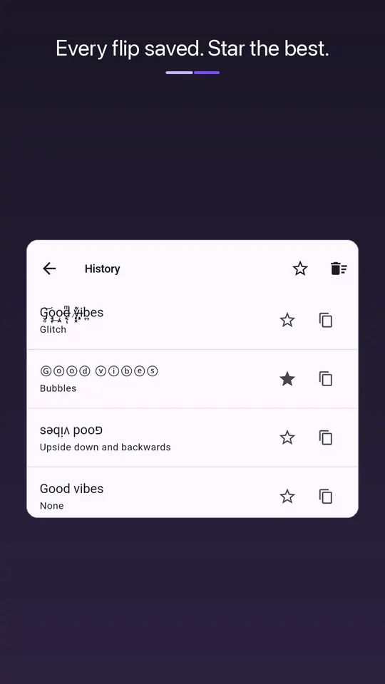 Flip Text screenshot 4