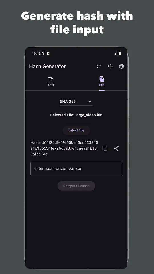 Hash Generator screenshot 3