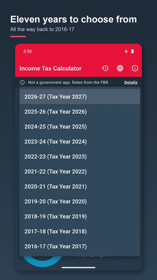Income Tax Calculator Pakistan screenshot 2