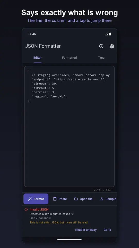 JSON Formatter screenshot 3