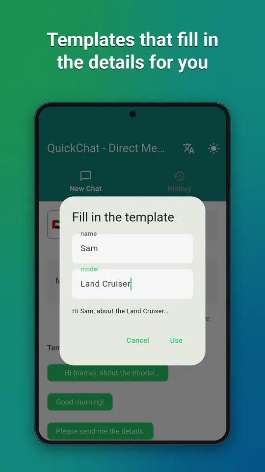 QuickChat screenshot 3