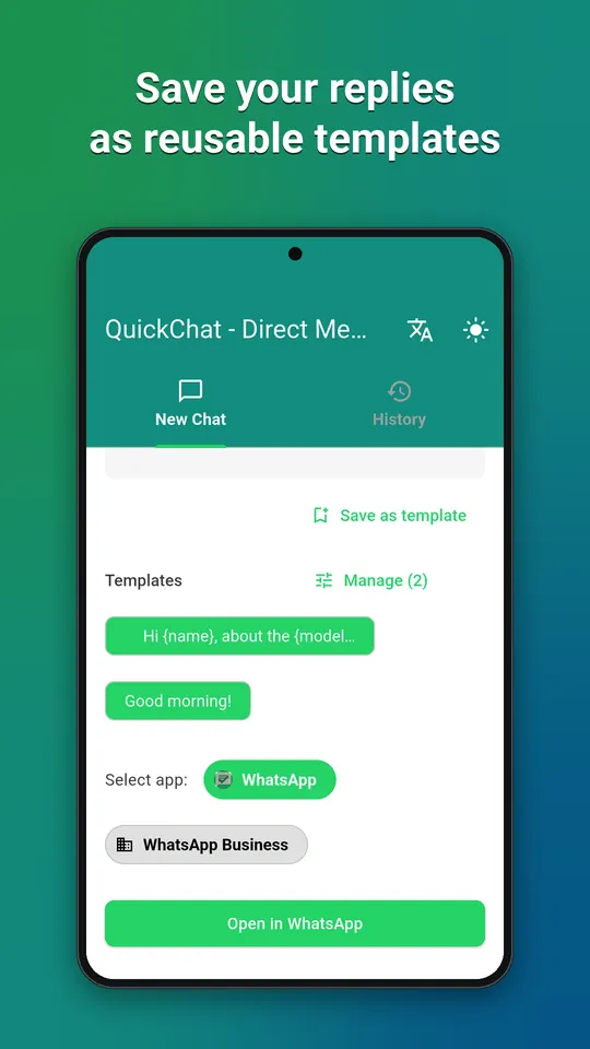 QuickChat screenshot 4