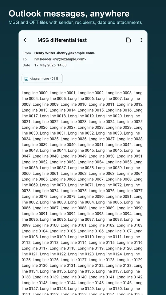 Winmail Viewer screenshot 3