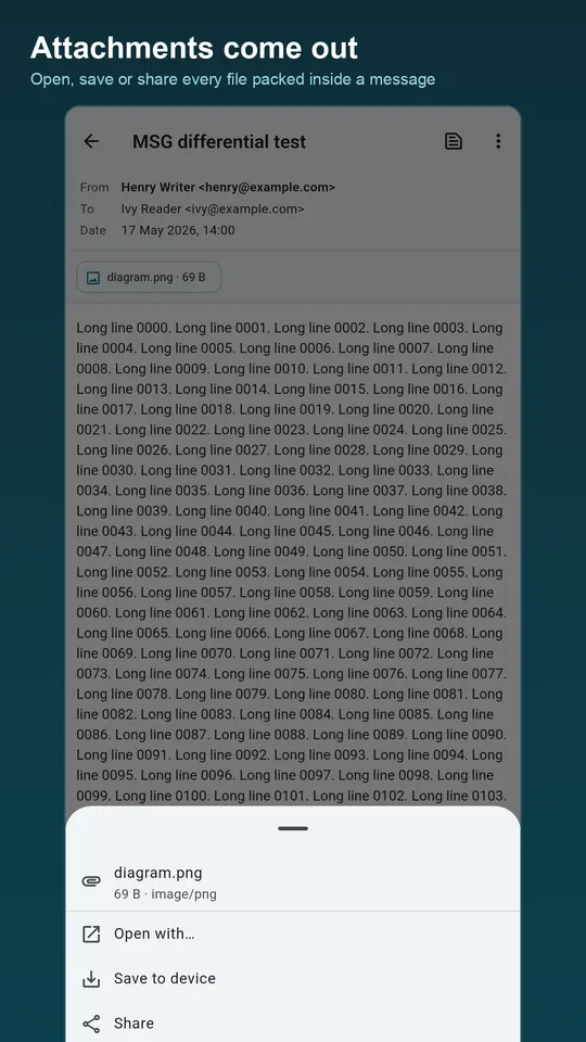 Winmail Viewer screenshot 4